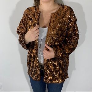BossGirl Gold Sequin